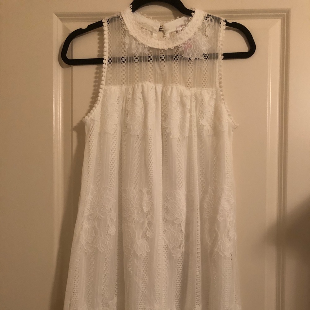White dress